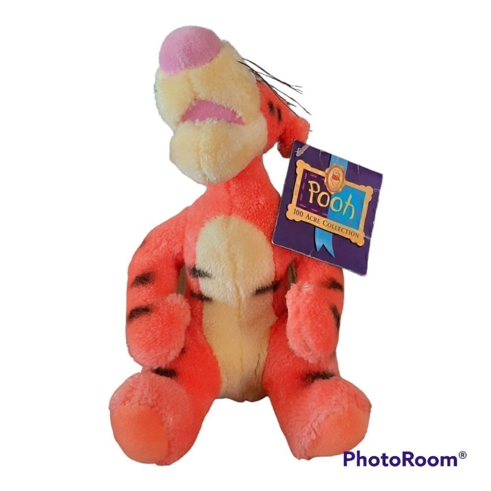 VTG Disney Gund Classic Winnie the Pooh 100 Acre Collection Tigger 8" Plush Toy